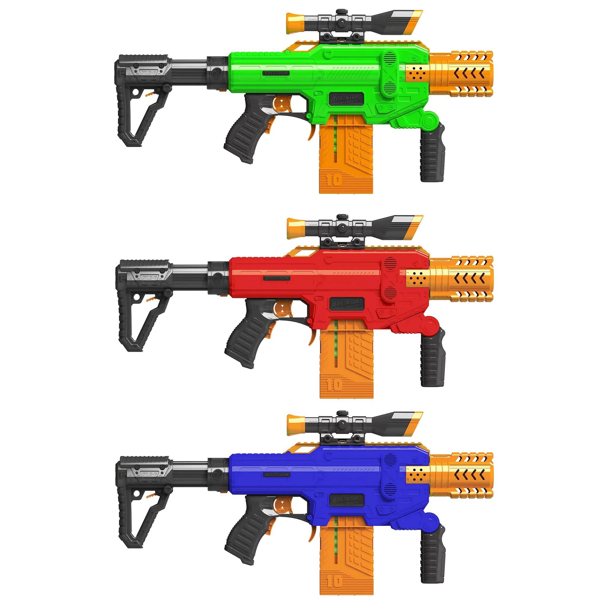 Blaster Dart Zone Spectrum - Halbautomatisch inkl. 10Darts