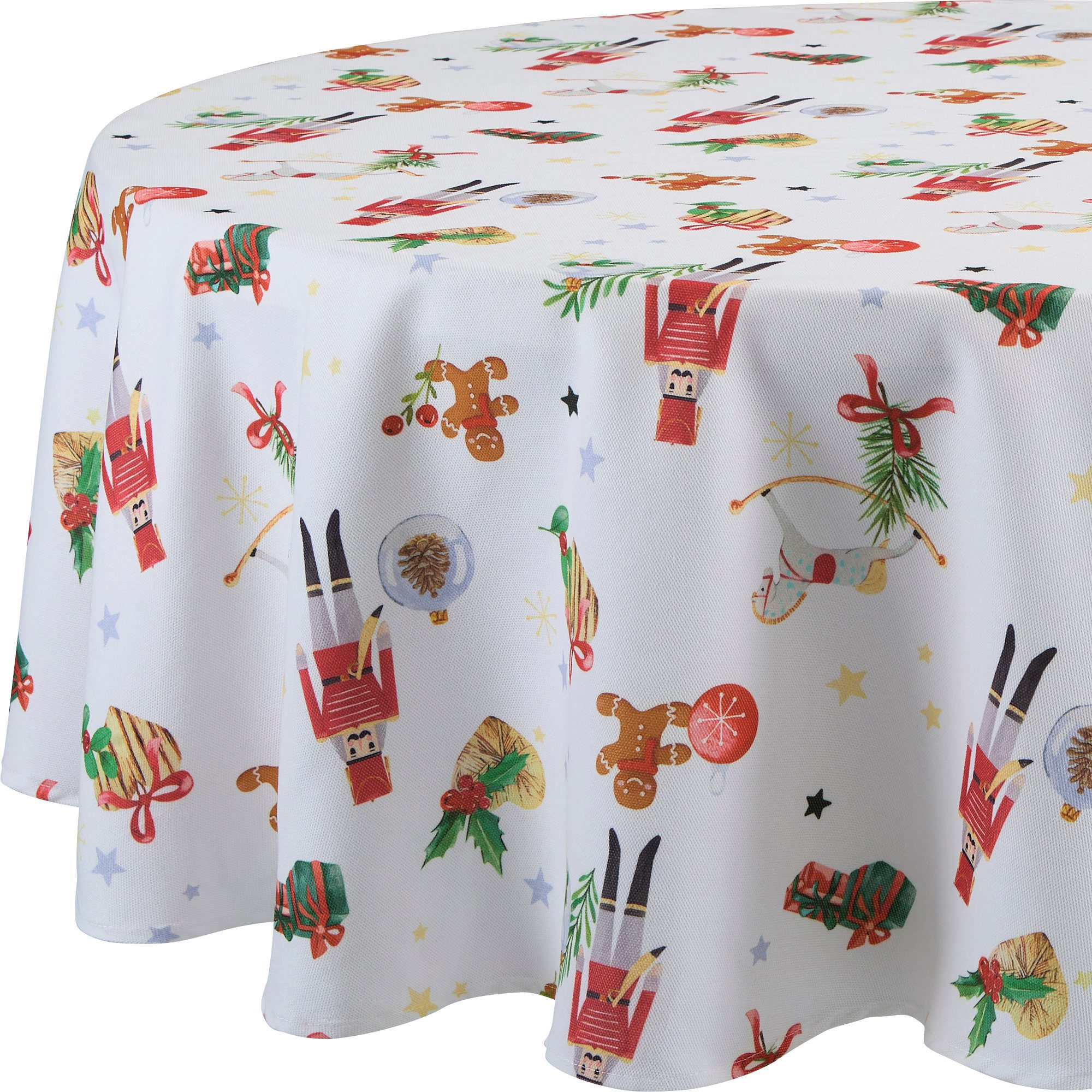 Erwin Müller Tischdecke Tischdecke "Nussknacker", fleckabweisend Motiv günstig online kaufen