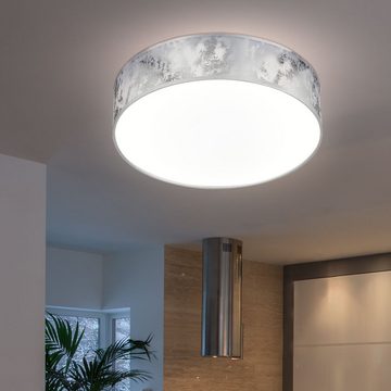 WOFI LED Deckenleuchte, LED-Leuchtmittel fest verbaut, Warmweiß, Deckenleuchte Schlafzimmer Wohnzimmer Deckenlampe LED rund