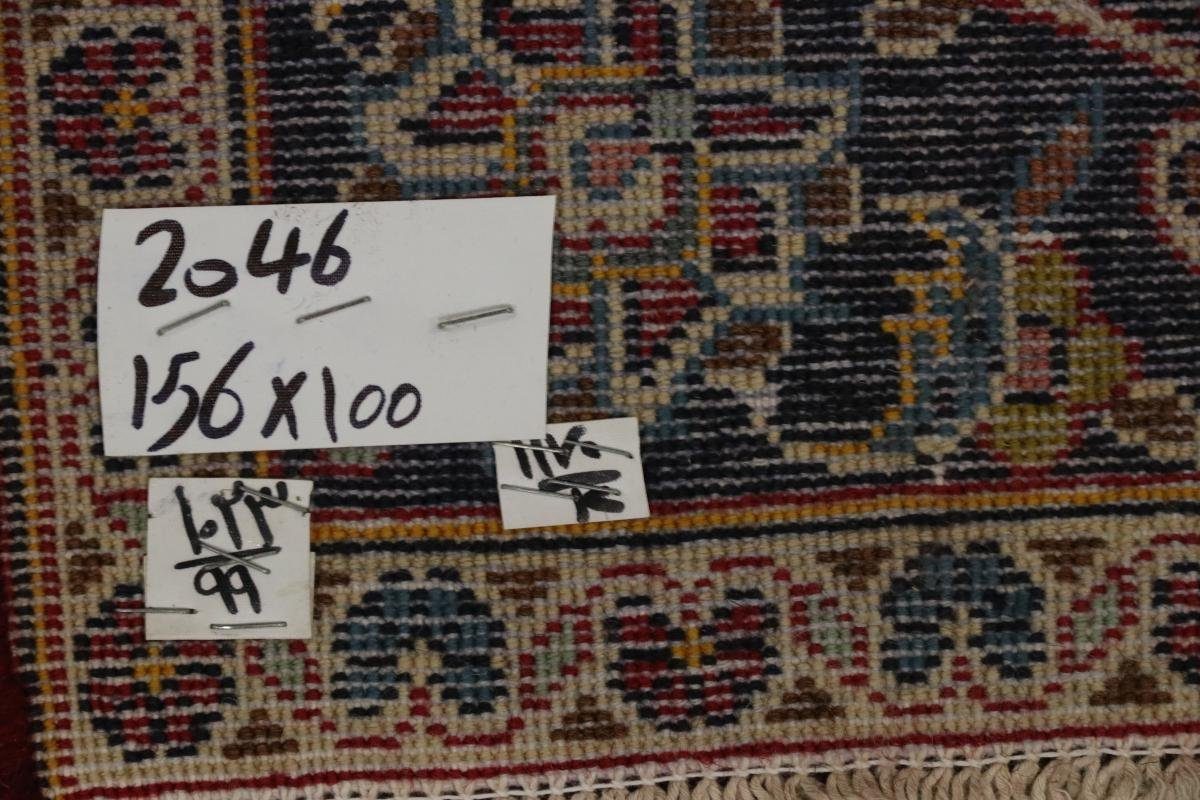 Orientteppich Keshan 99x157 Handgeknüpfter Orientteppich Perserteppich, / Höhe: 12 rechteckig, mm Nain Trading