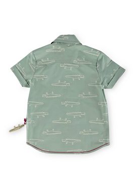 Sigikid Langarmhemd Kinderhemd Batist Hemd Happy Crocodile (1-tlg)