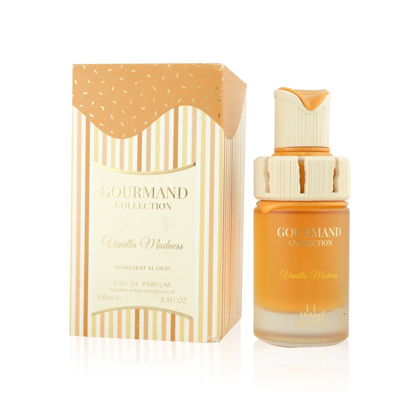 Mamlakat Al Oud Eau de Parfum "Vanilla Madness" Luxuriöse Gourmand-Noten mit verführerischer Vanille, Sinnlicher Vanilleduft mit holziger Tiefe und strahlendem Lavendel