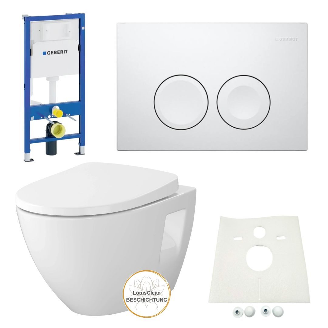 Vorwandelement WC Geberit Spülkasten WC Betätigungsplatte Delta25