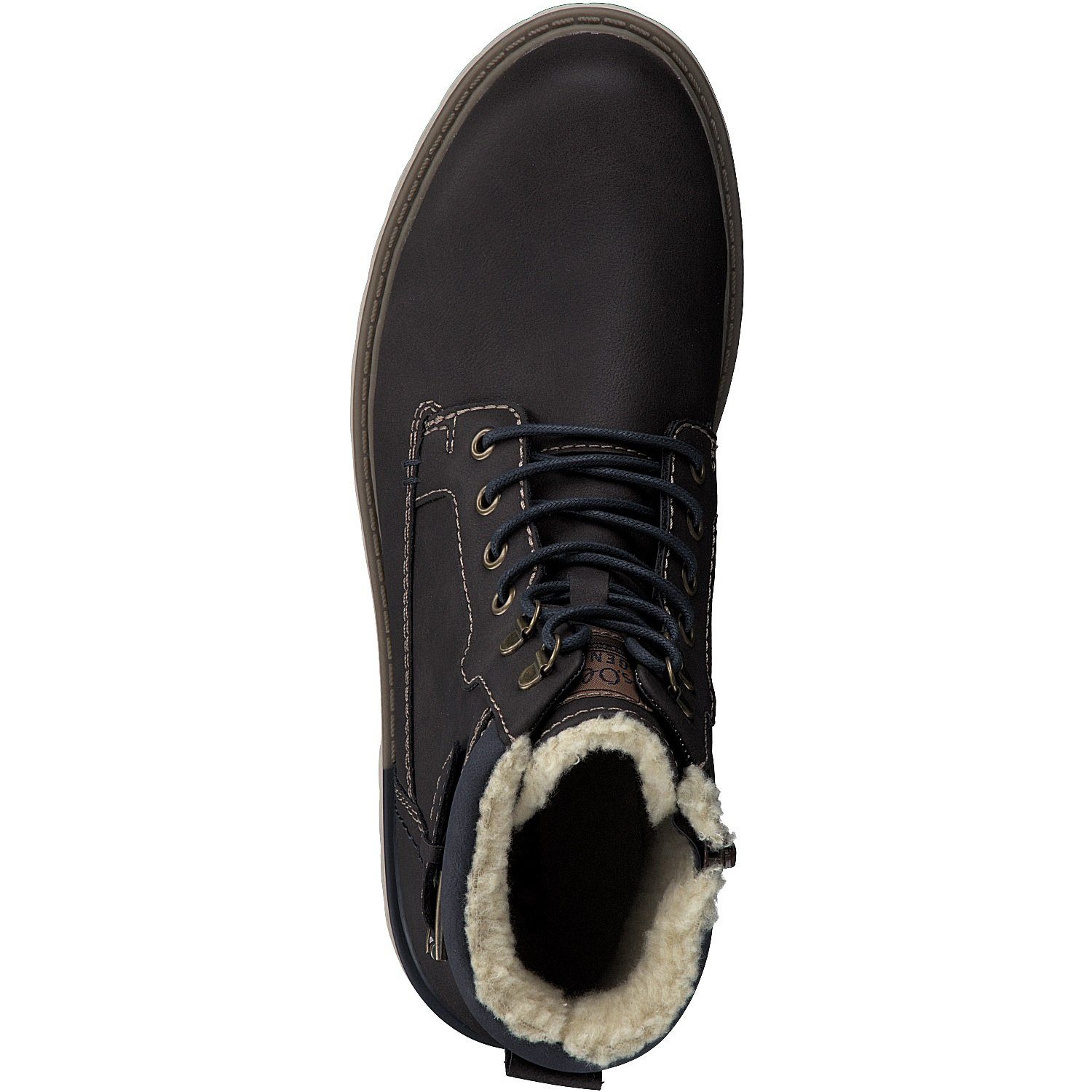 s.Oliver Winter Stiefelette 5-16253-29-302 - gefüttert, seitlicher Sneaker