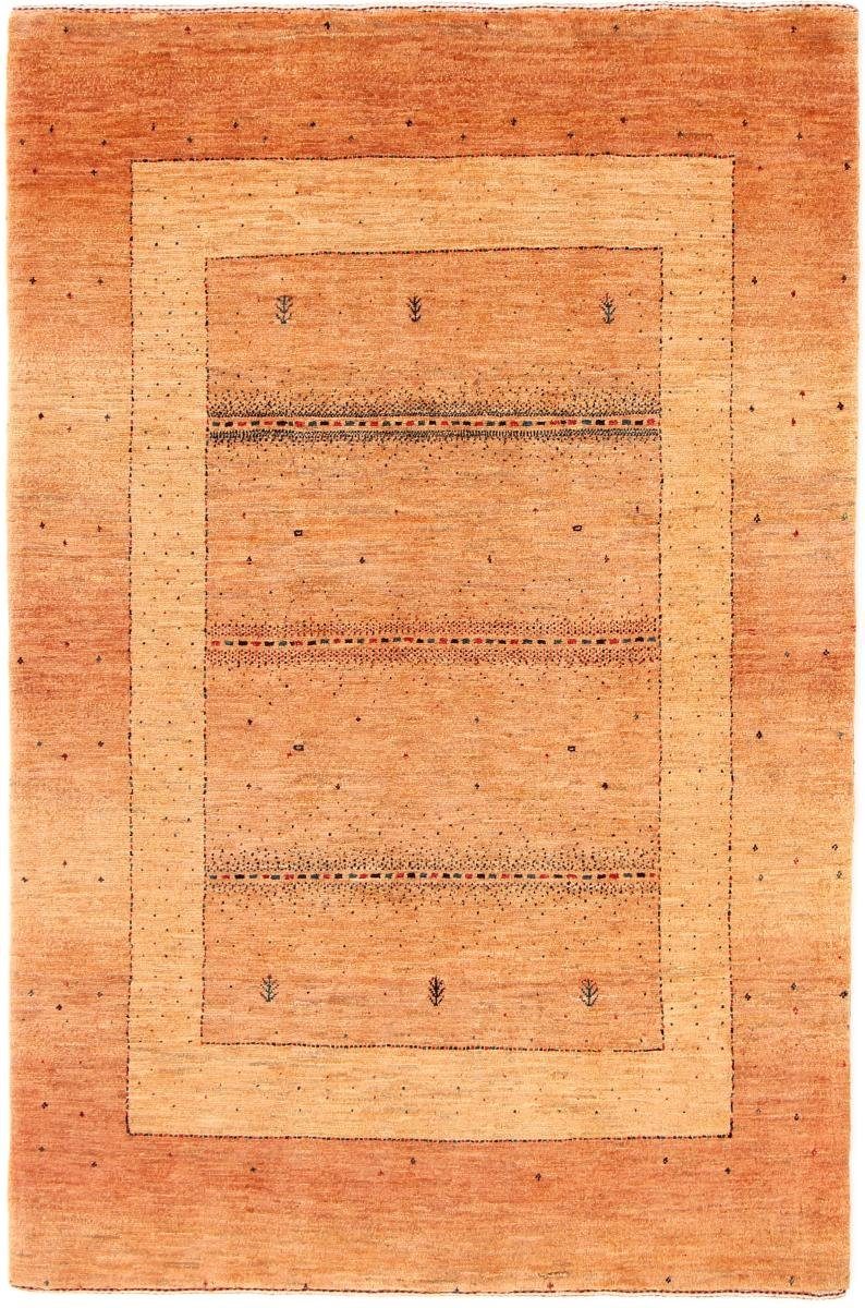 Orientteppich Perser Gabbeh Loribaft Atash 118x176 Handgeknüpfter Moderner, Nain Trading, rechteckig, Höhe: 12 mm