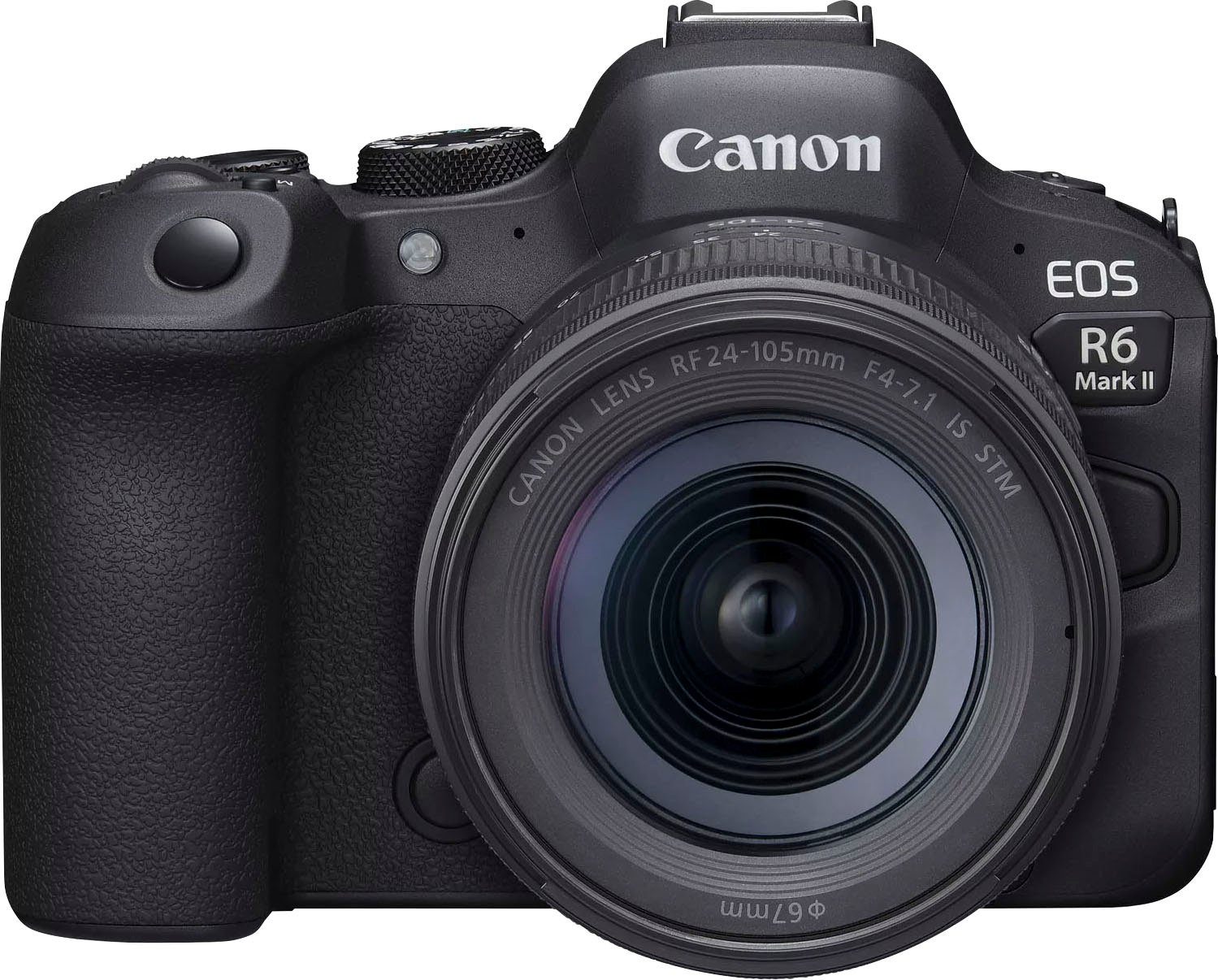 Canon EOS R6 Mark II + RF 24-105mm F4-7.1 IS STM Kit Systemkamera (RF 24-105mm F4-7.1 IS STM, 24,2 MP, Bluetooth, WLAN (Wi-Fi), Hybridkamera für Foto und Video ohne Kompromisse)
