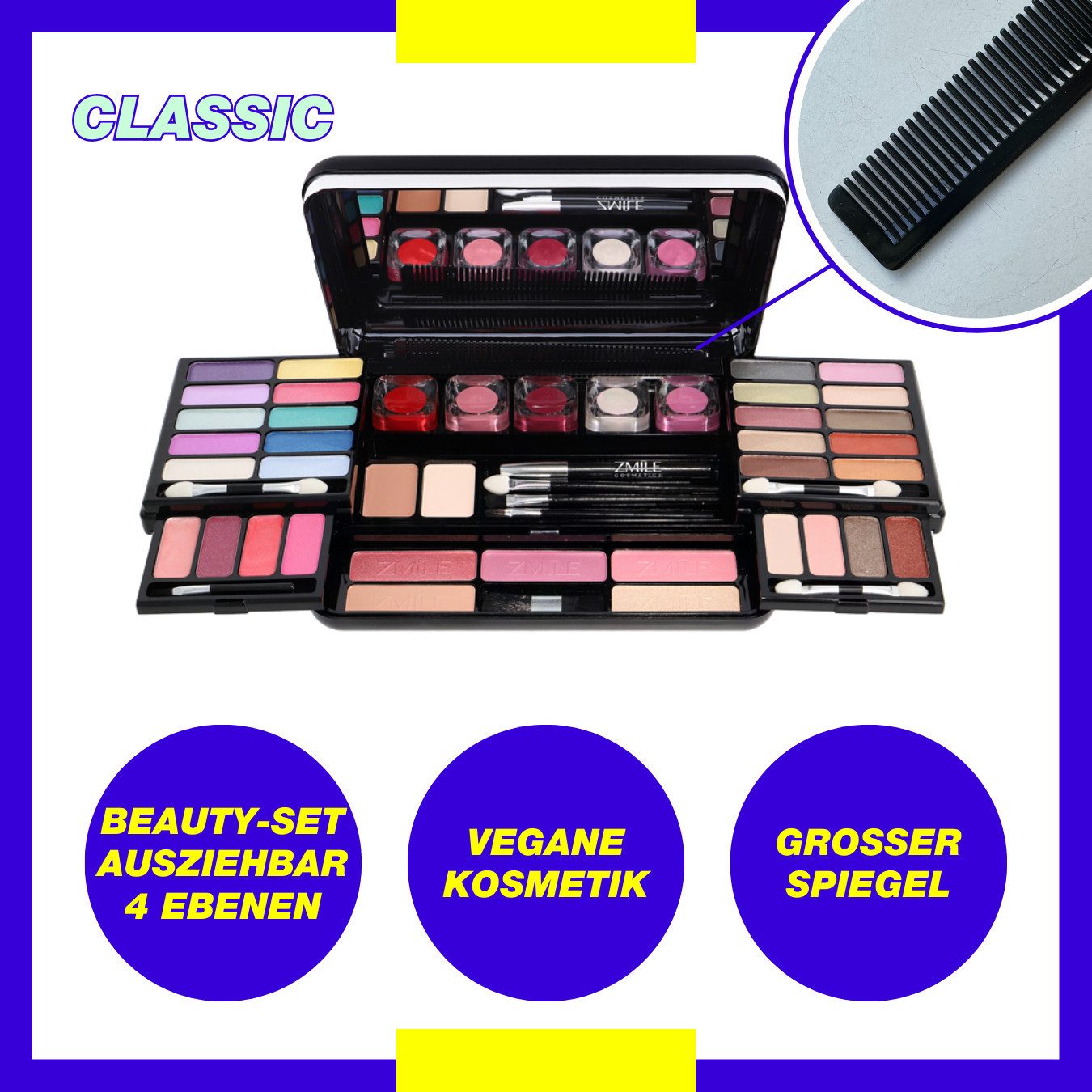 ZMILE COSMETICS Schmink-Set Classic - vegane Kosmetik, 51-tlg. günstig online kaufen