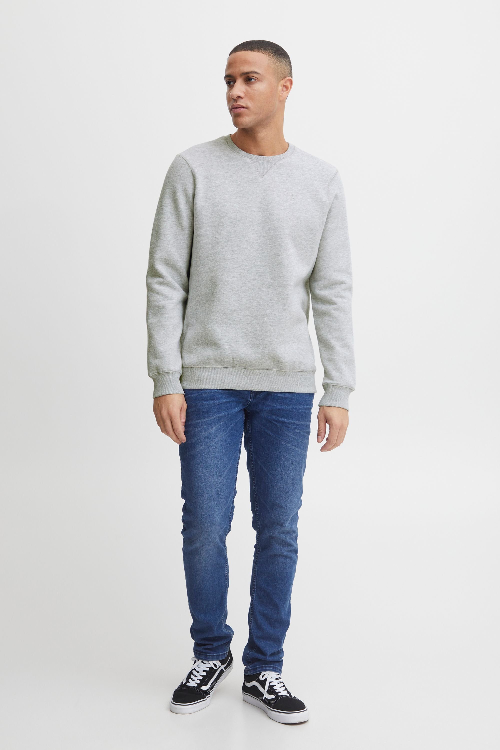 Blend Longpullover BHSweatshirt Klassisches Sweatshirt mit Rundhalsausschnitt