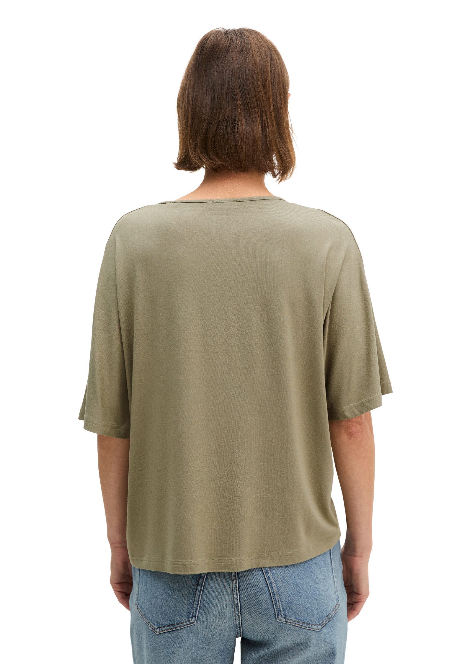 Marc O'Polo T-Shirt aus Viskose-Stretch-Jersey
