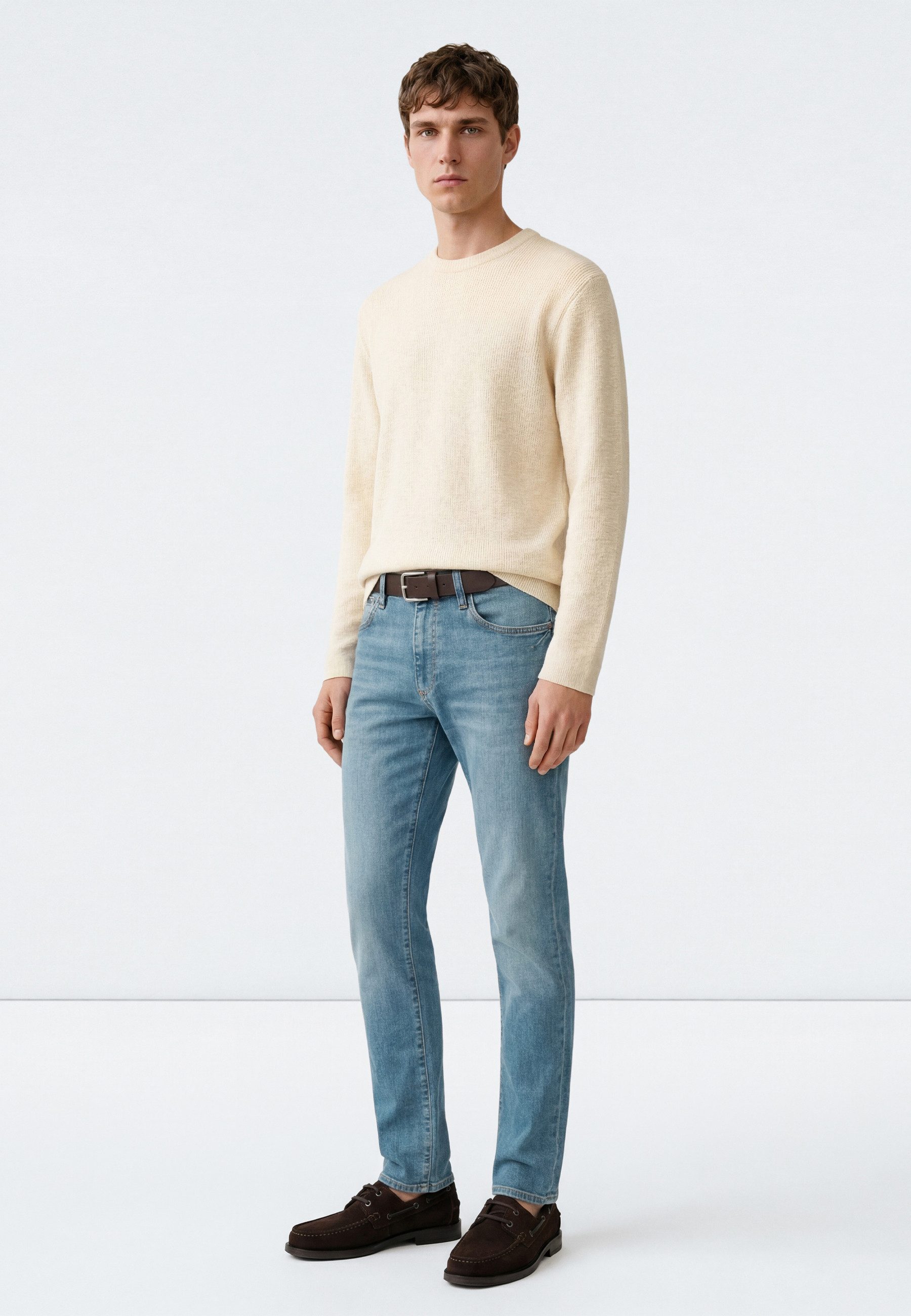 Mavi Rundhalspullover CREW NECK SWEATER Premium Pullover