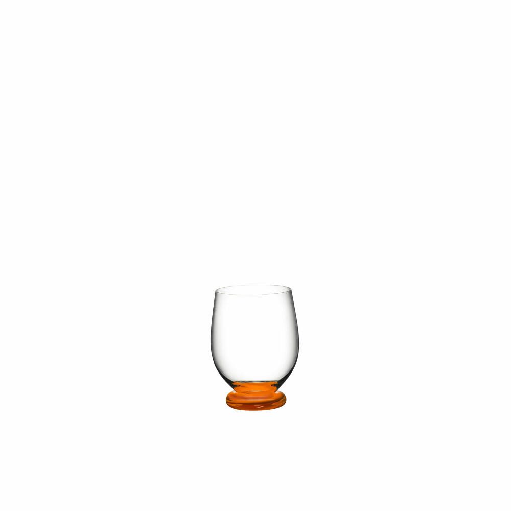 RIEDEL THE WINE GLASS COMPANY Tumbler-Glas Fatto A Mano Piccolo Dunkelorange, Kristallglas