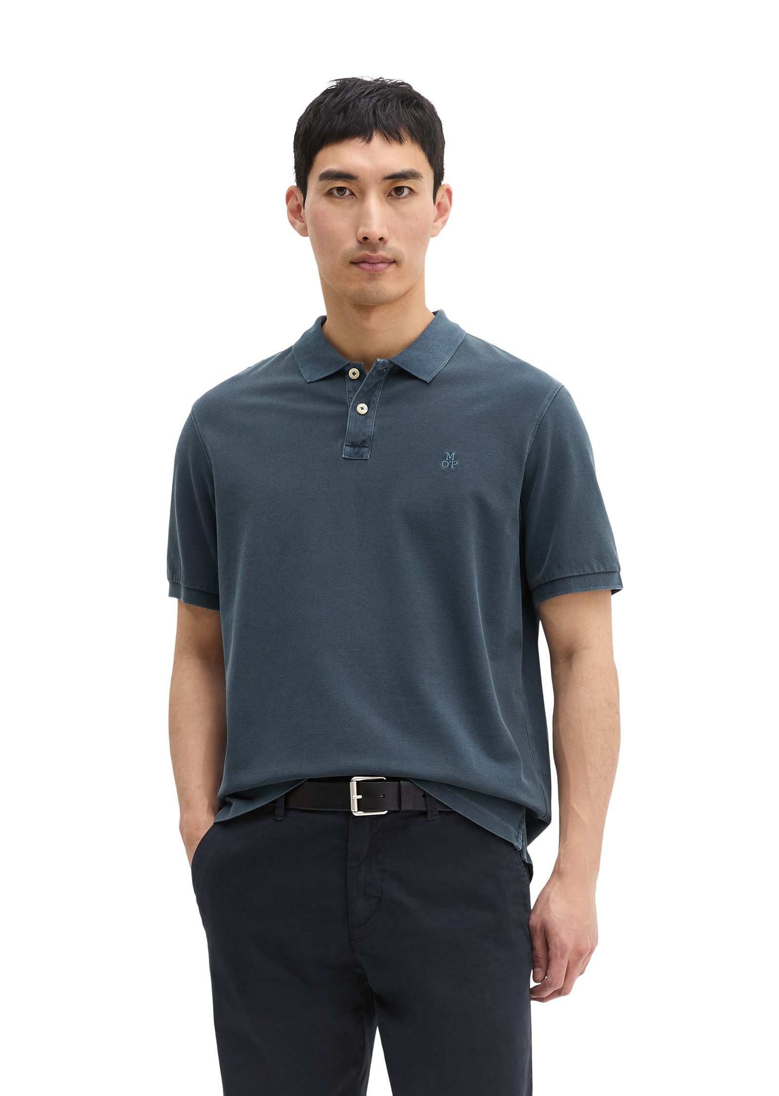 Marc O'Polo Poloshirt aus Bio-Baumwolle günstig online kaufen