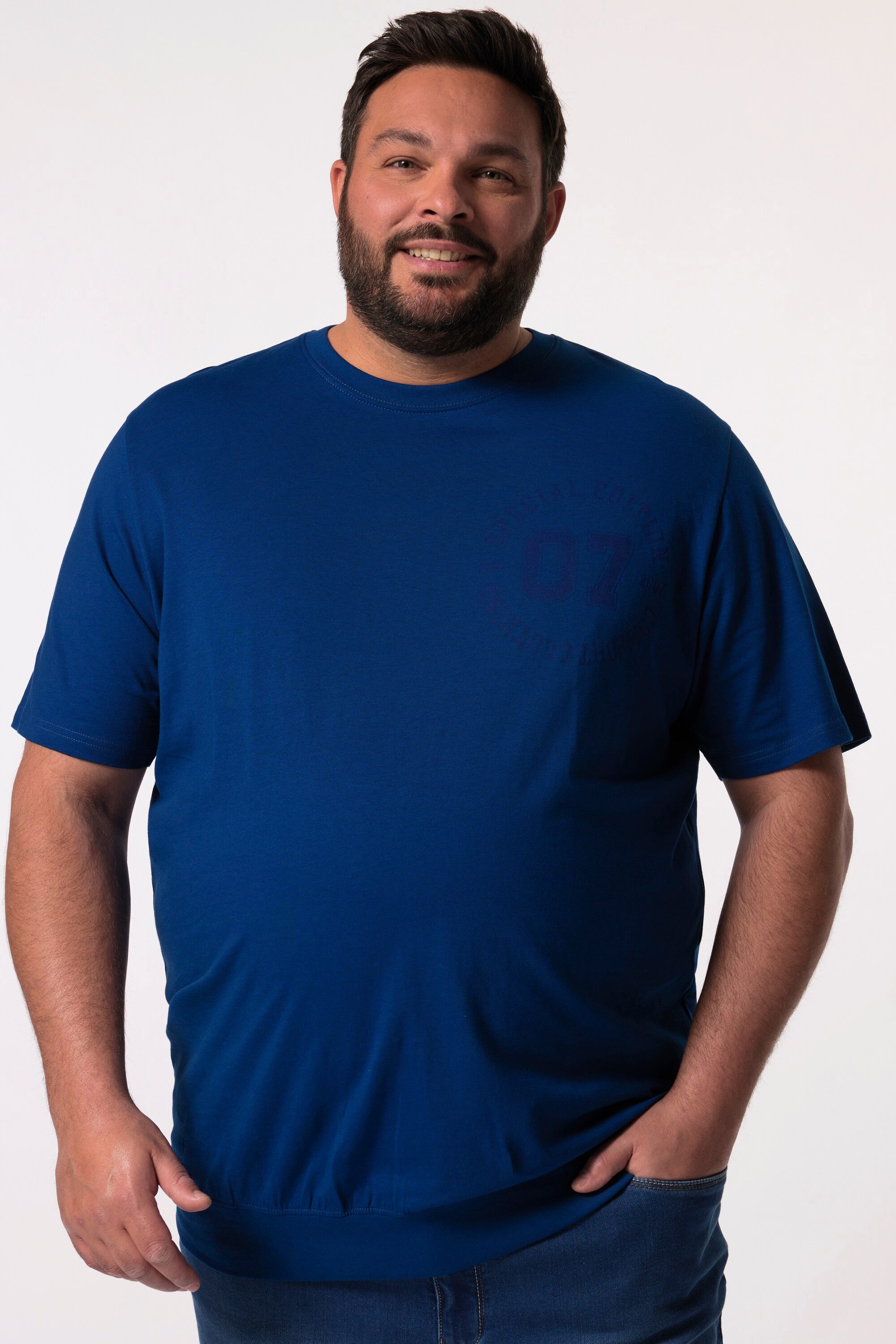 Men Plus T-Shirt Men+ T-Shirt Halbarm günstig online kaufen
