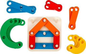 Small Foot Puzzle Lernspiel Steckpuzzle Buchstaben und Zahlen, Puzzleteile