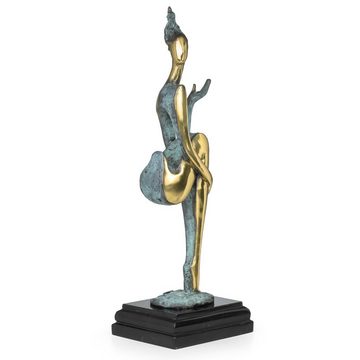 Moritz Dekofigur Bronzefigur Weiblicher Akt abstrakt, Bronzefigur Figuren Skulptur für Regal Vitrine Schreibtisch Deko