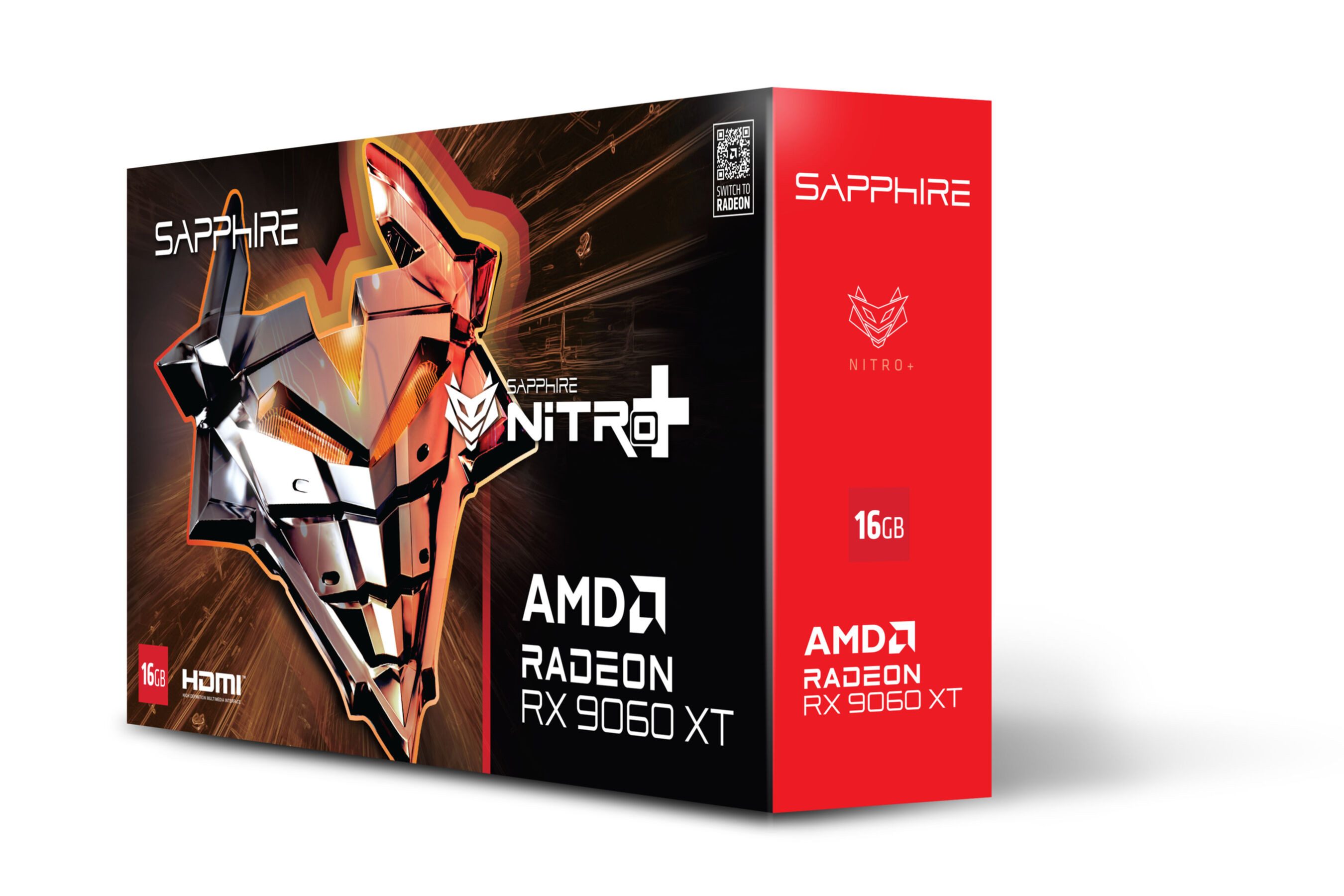 Sapphire AMD Radeon RX 9060 XT GPU Grafikkarte