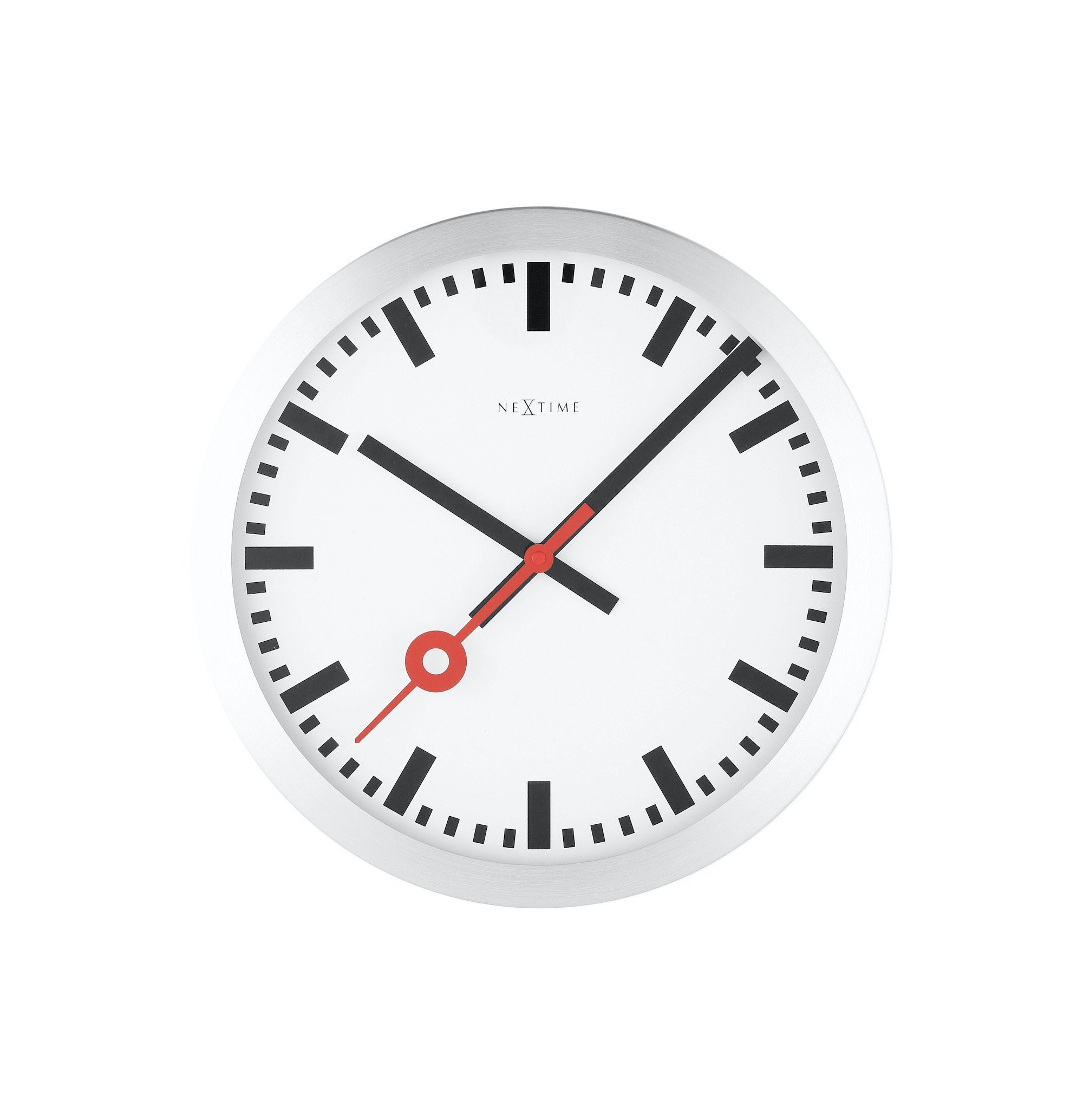 NEXTIME Wanduhr 3998 (im ikonischen Bahnhofsuhr günstig online kaufen