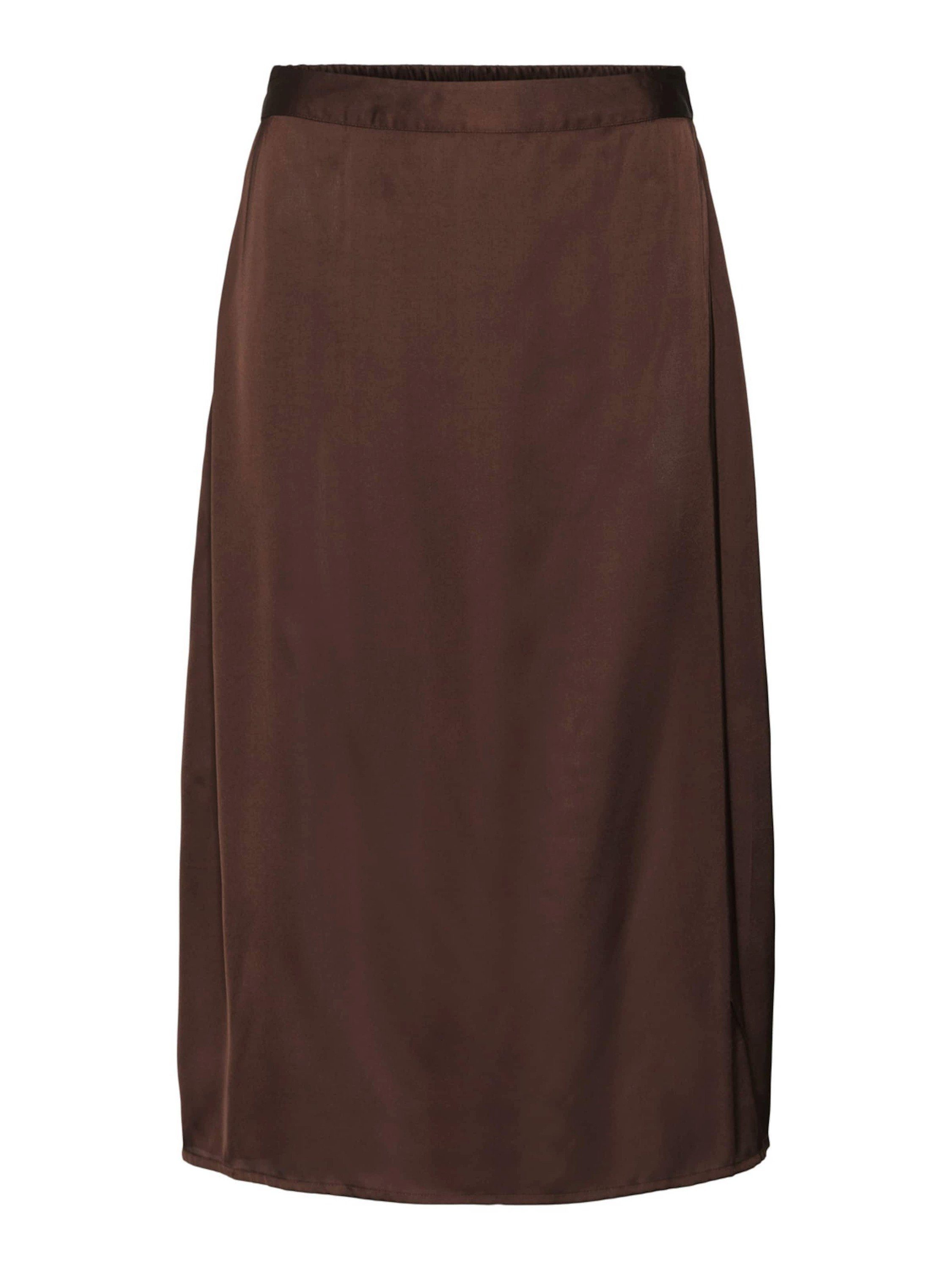 Braune knielange kaufen Röcke OTTO | online Damen für