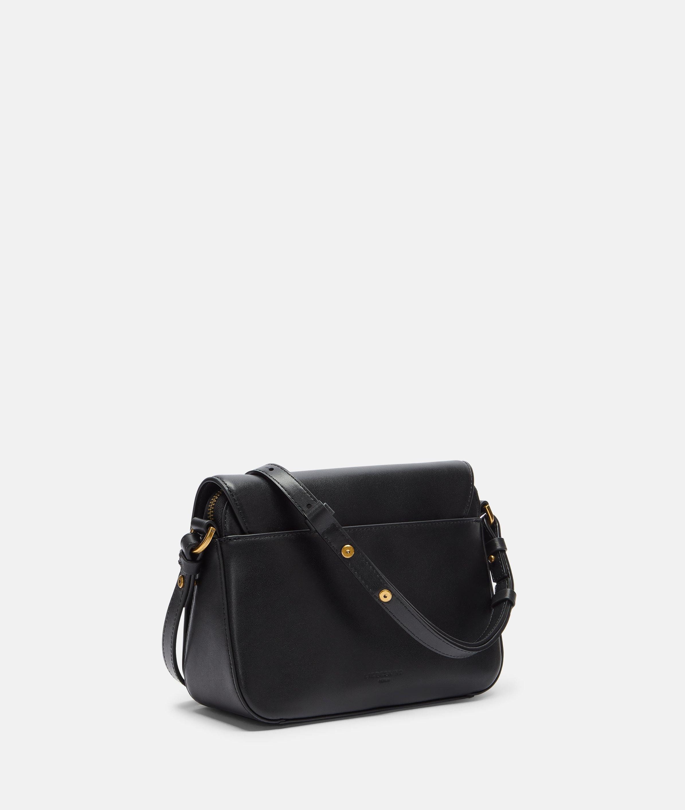 Liebeskind Berlin Umhängetasche Dancing Letters Clarice Crossbody S, Handliche Umhängetasche aus Nappaleder