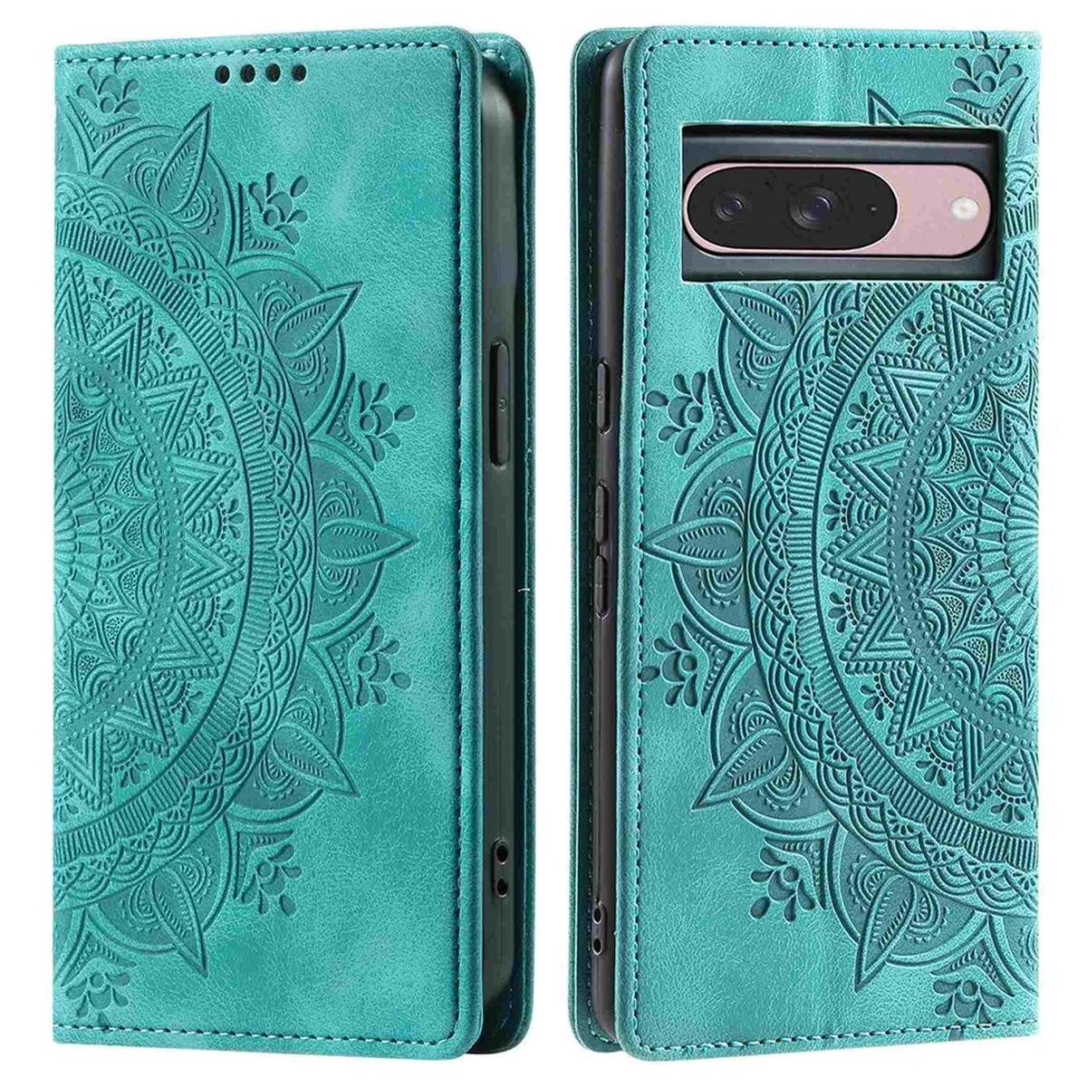 CoverKingz Handyhülle Hülle für Google Pixel 10/10 Pro Handyhülle Flip Case Cover Tasche, Mandala