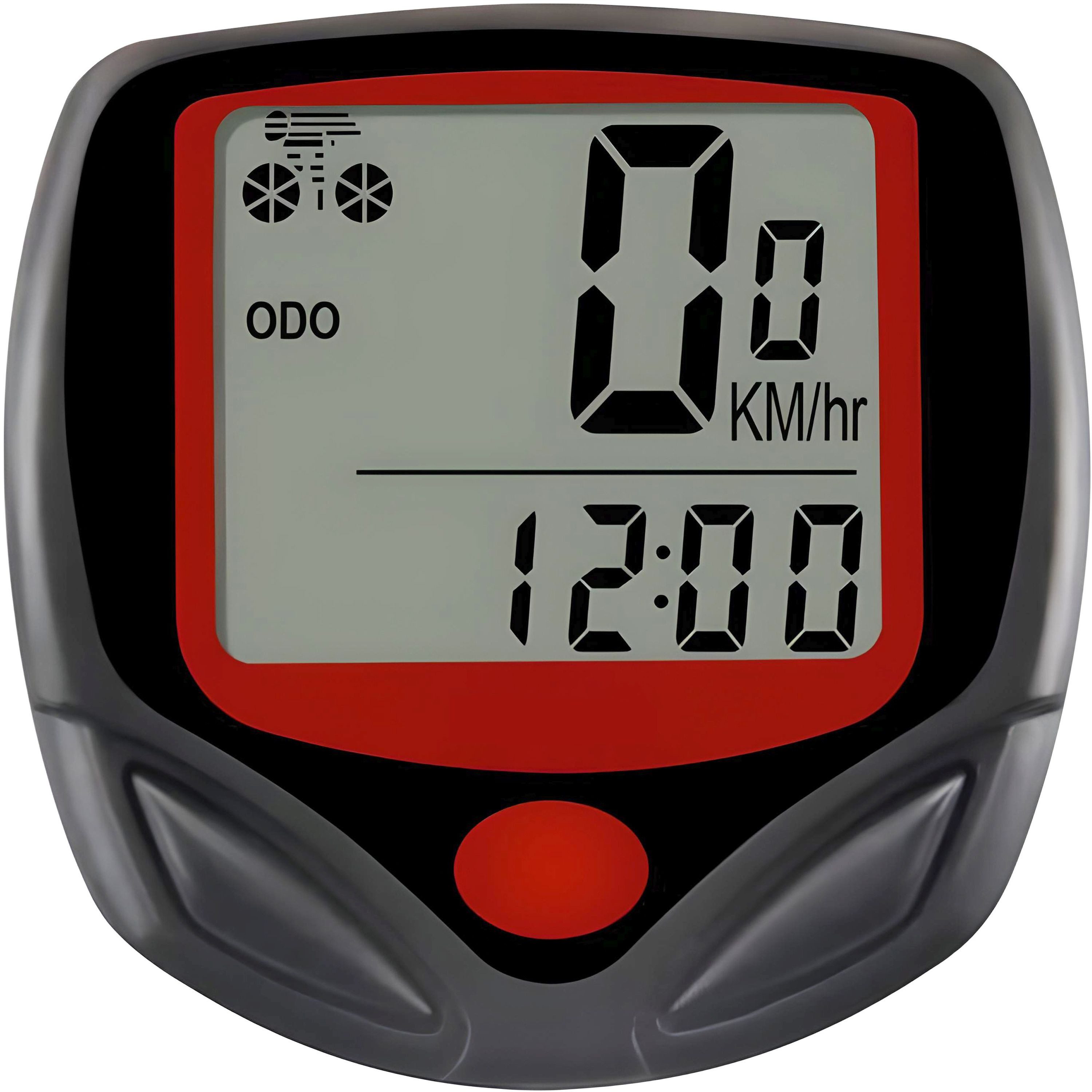 Retoo Fahrradcomputer Fahrradcomputer Tachometer Digital TouchFahrrad Kilometerzähler (Set, Fahrradtacho - Griff mit Kabel und Sensor - Klemmbänder - Sensor)