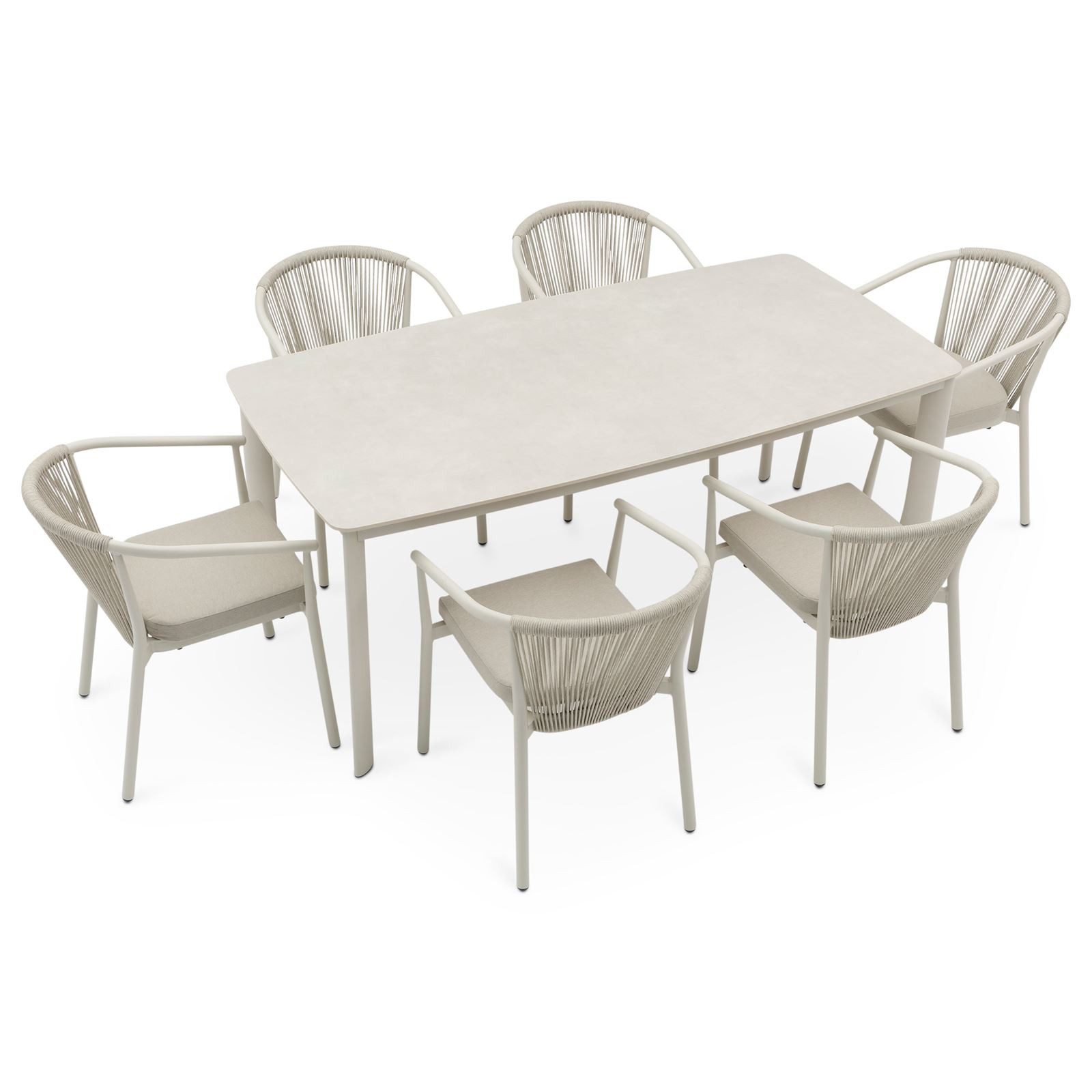 IDIMEX Garten-Essgruppe TAVOLO, Gartenmöbel Set, Tisch günstig online kaufen