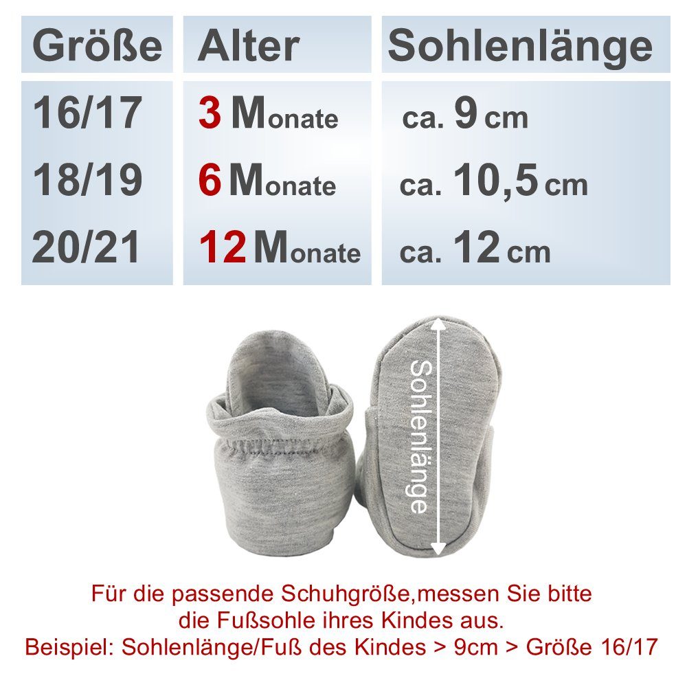 JOLLAA Baby Bootie Krabbelschuh
