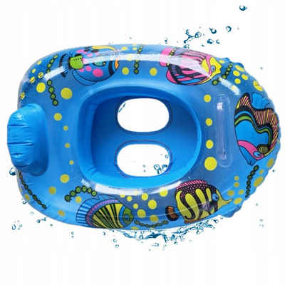 Festivalartikel Schwimmhilfe Kinder Schwimmreifen mit Sitz, Stabil, Verschiedene Farben, 38x56cm (1-tlg)
