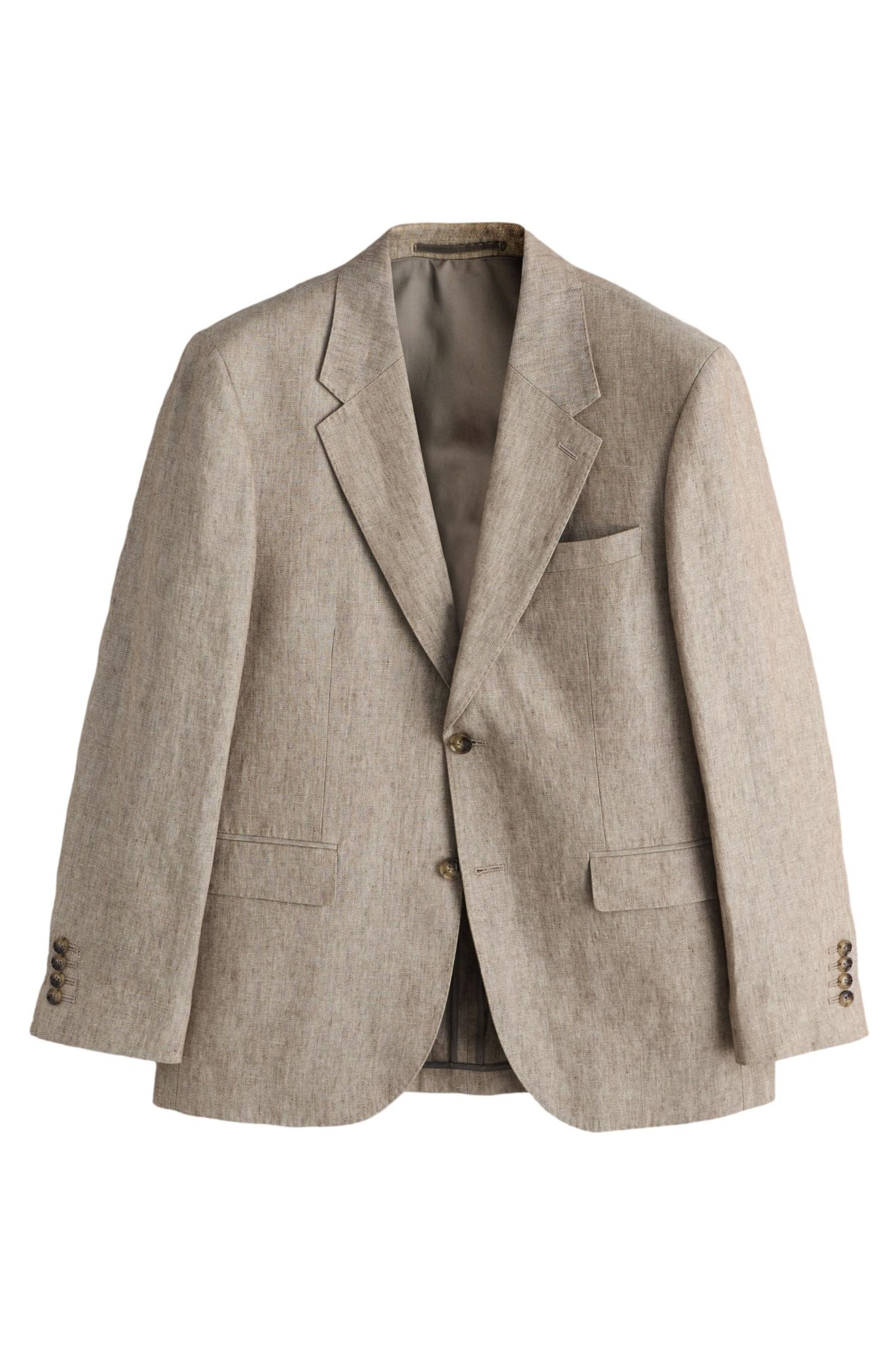 Next Sakko Signature Tailored Fit Anzugsakko aus Leinen (1-tlg)