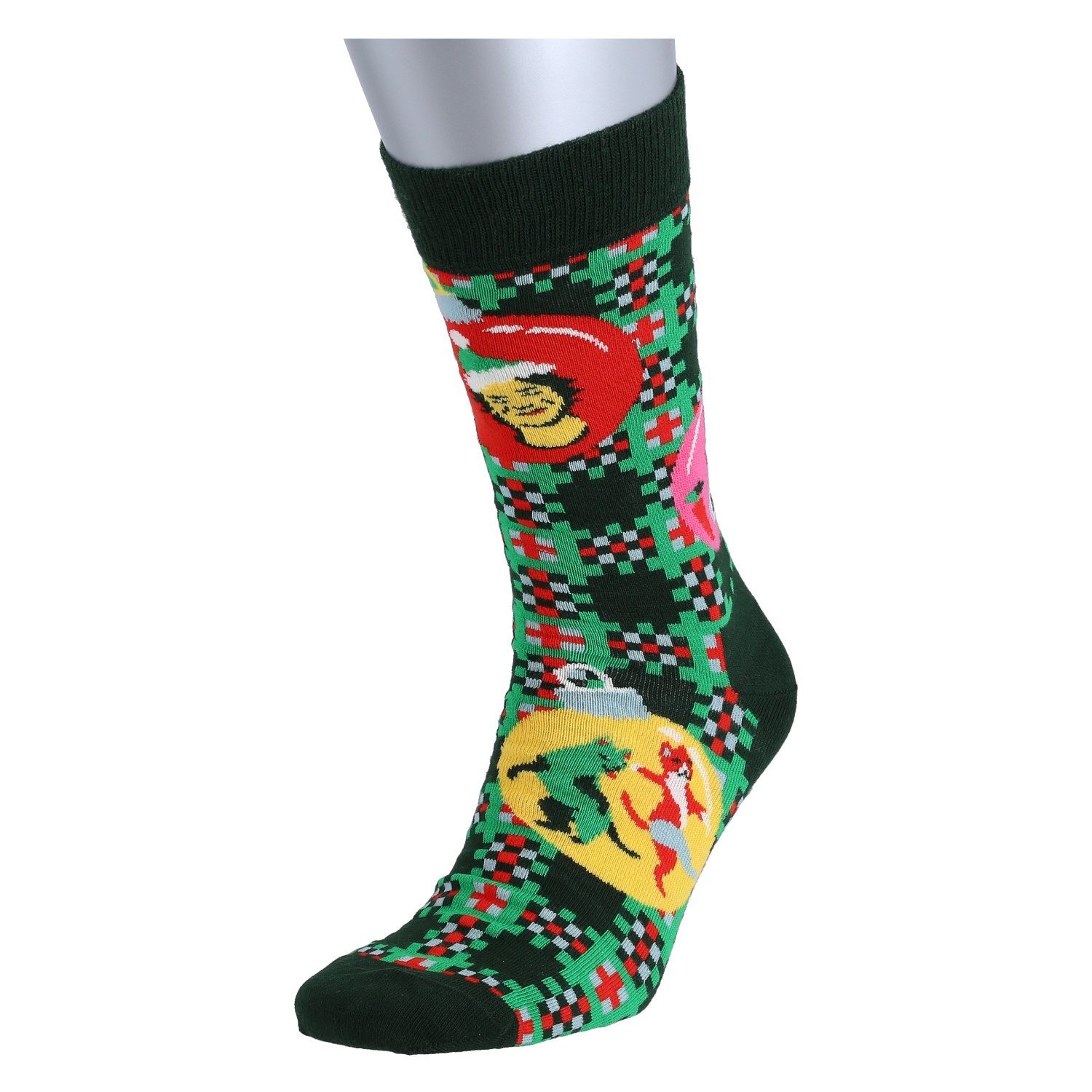 Happy Socks Socken Tagessocke Crew Seize the Season Holiday Geschenkbox 3er