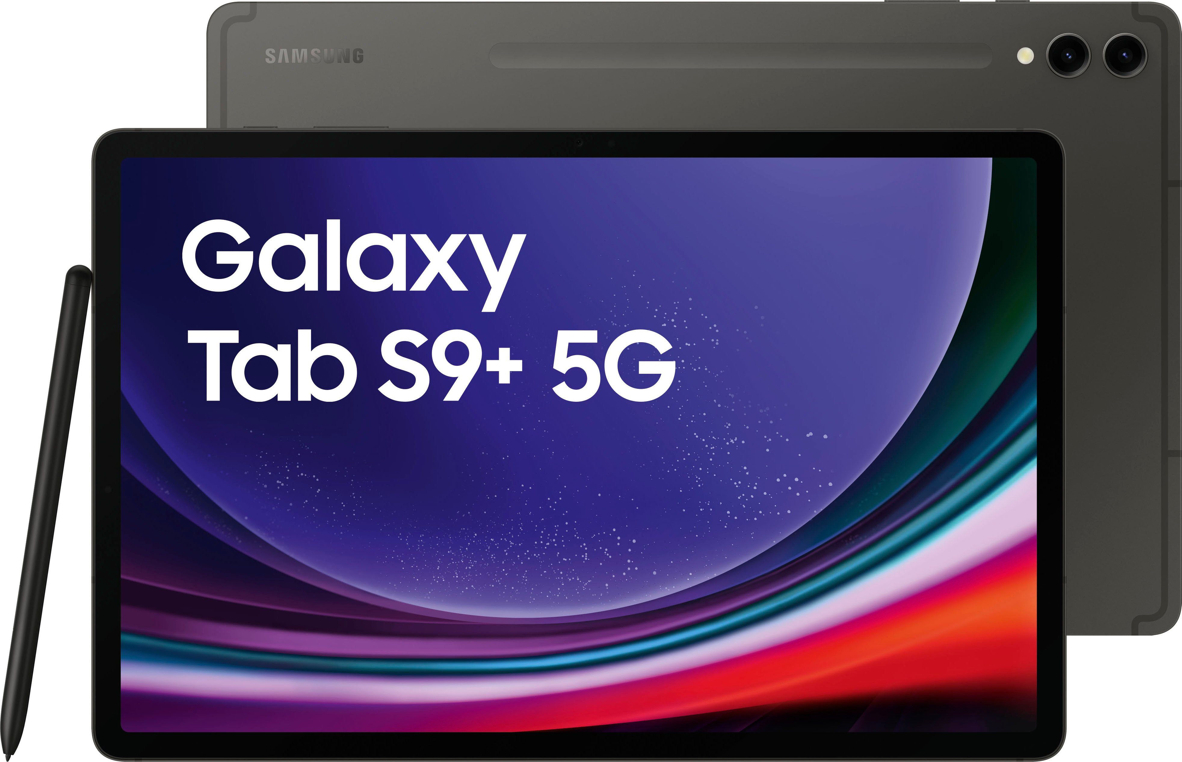Tab 256 Galaxy S9+ (12,4", Tablet 5G 5G) graphite GB, Android, Samsung