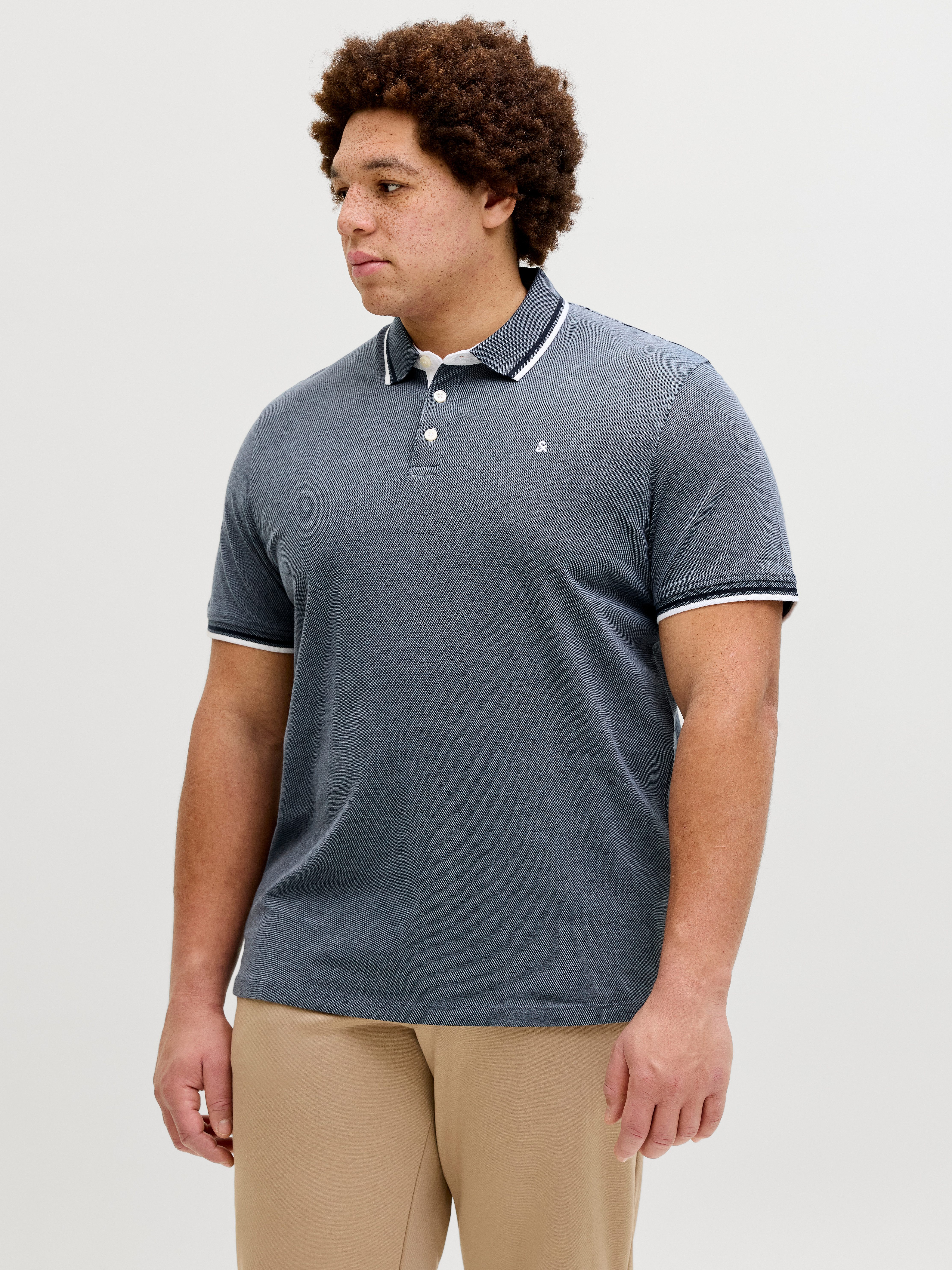 Poloshirt JJEPAULOS POLO SS NOOS PLS