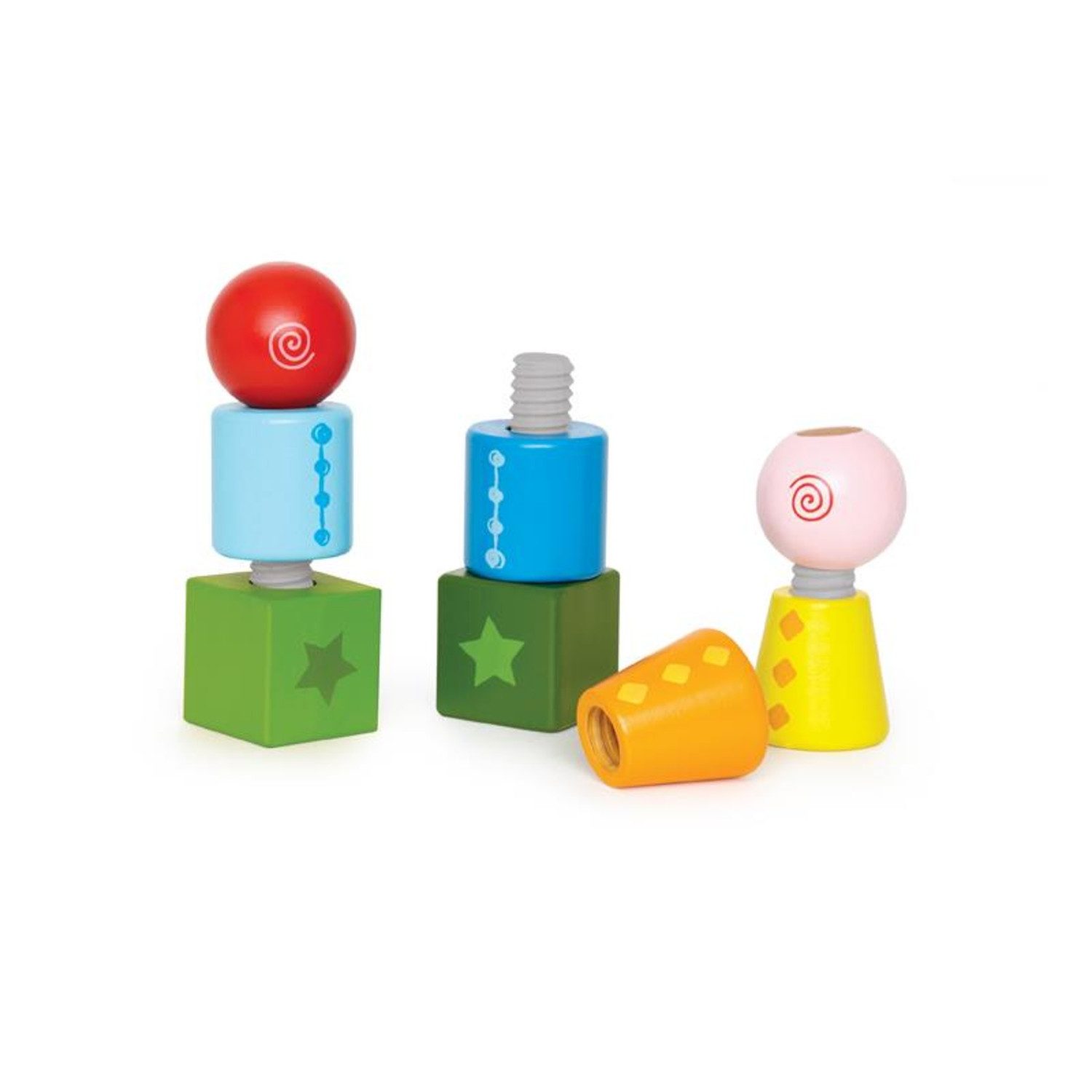 Hape Lernspielzeug E0416 Schraubklötze günstig online kaufen