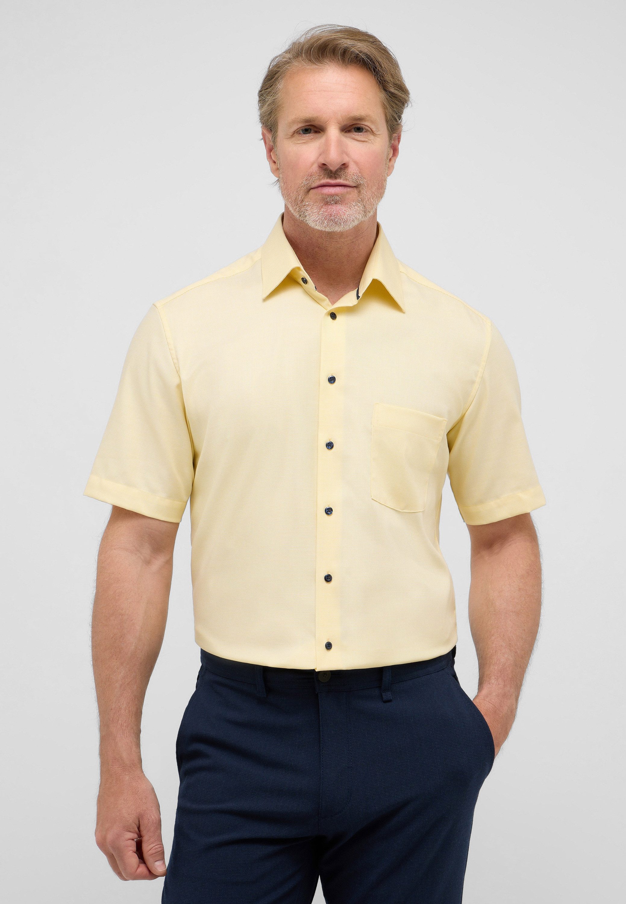 Eterna Kurzarmhemd MODERN FIT NON IRON günstig online kaufen