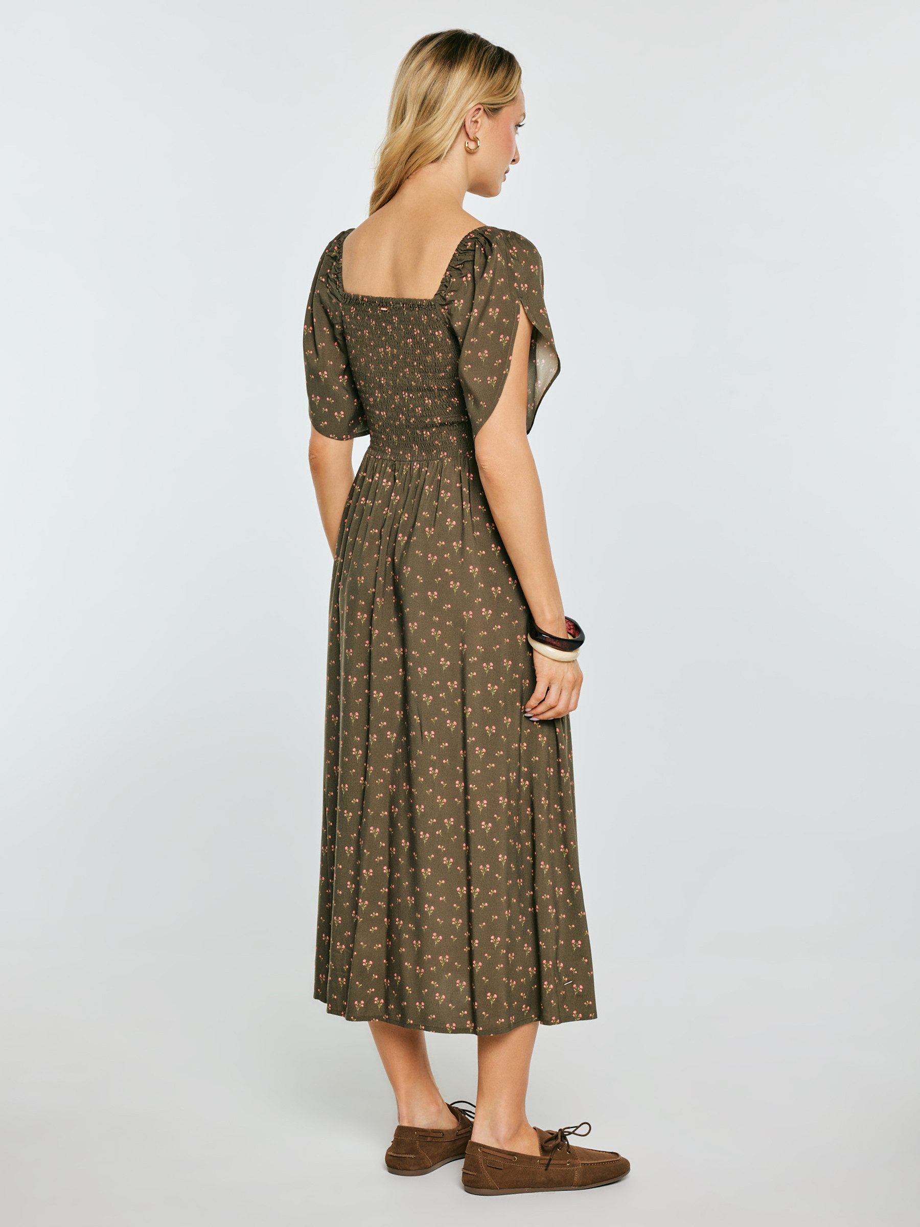 BIG STAR Shirtkleid BLER Midi