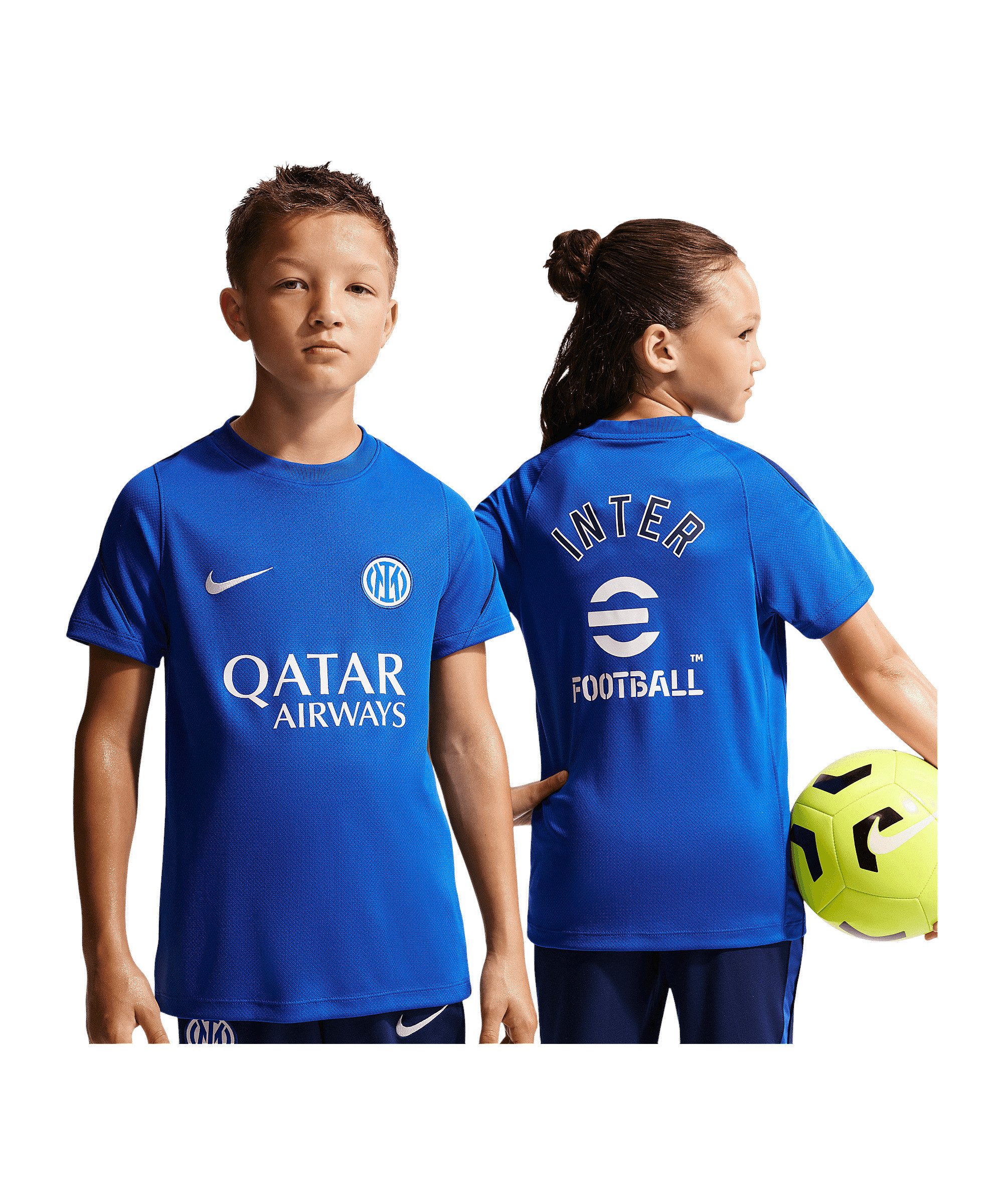 Nike T-Shirt Nike Performance Inter Mailand Trainingsshirt Kids Polyester – Bild 5 von 5