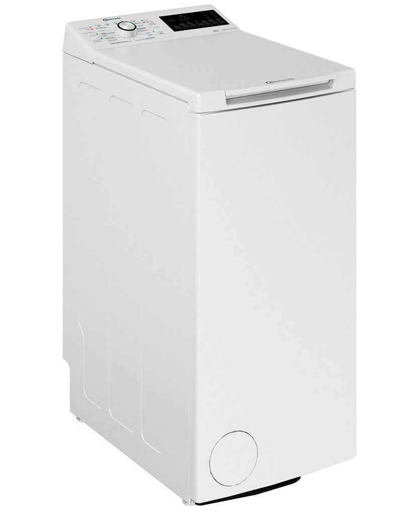 BAUKNECHT Waschmaschine Toplader WMT BK 1266 B, 6 kg, 1200 U/min, 14 Programme, 10 Zusatzfunktionen, Mehrfachwasserschutz+, SoftOpening