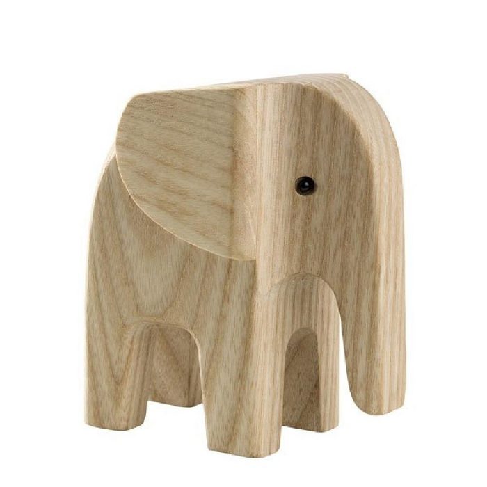 Novoform Lernspielzeug Dekofigur Baby Elefant Eschenholz