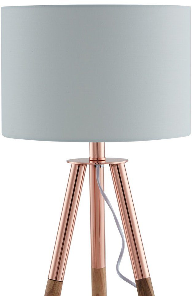 SalesFever Tischleuchte Inese, ohne Leuchtmittel, Dreibeiniges Stativ, skan günstig online kaufen