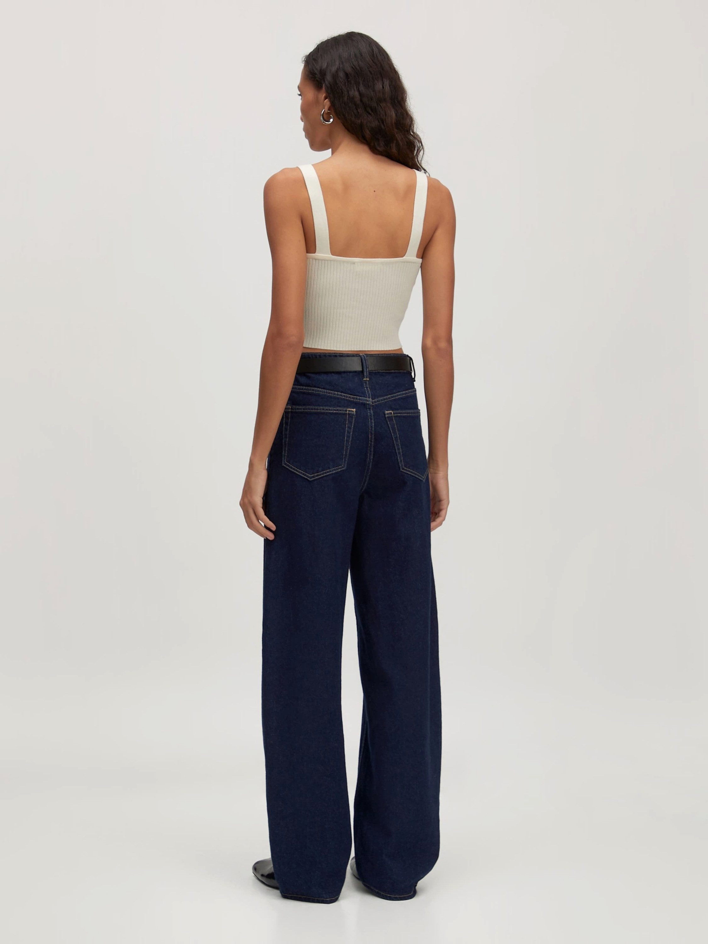 EDITED Stricktop Hana (1-tlg) Plain/ohne Details