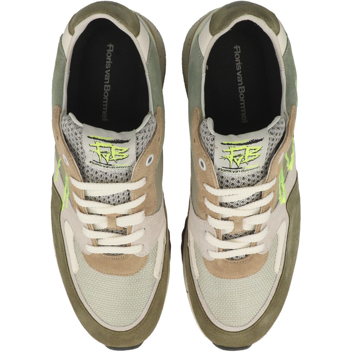 Floris van Bommel De Treener 06.06 Herren Sneaker Turnschuhe, Sportschuhe, Freizeitschuhe, Halbschuhe, Schnürschuhe