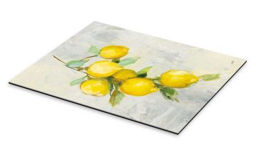 Posterlounge XXL-Wandbild Julia Purinton, Zitronen, Küche Malerei