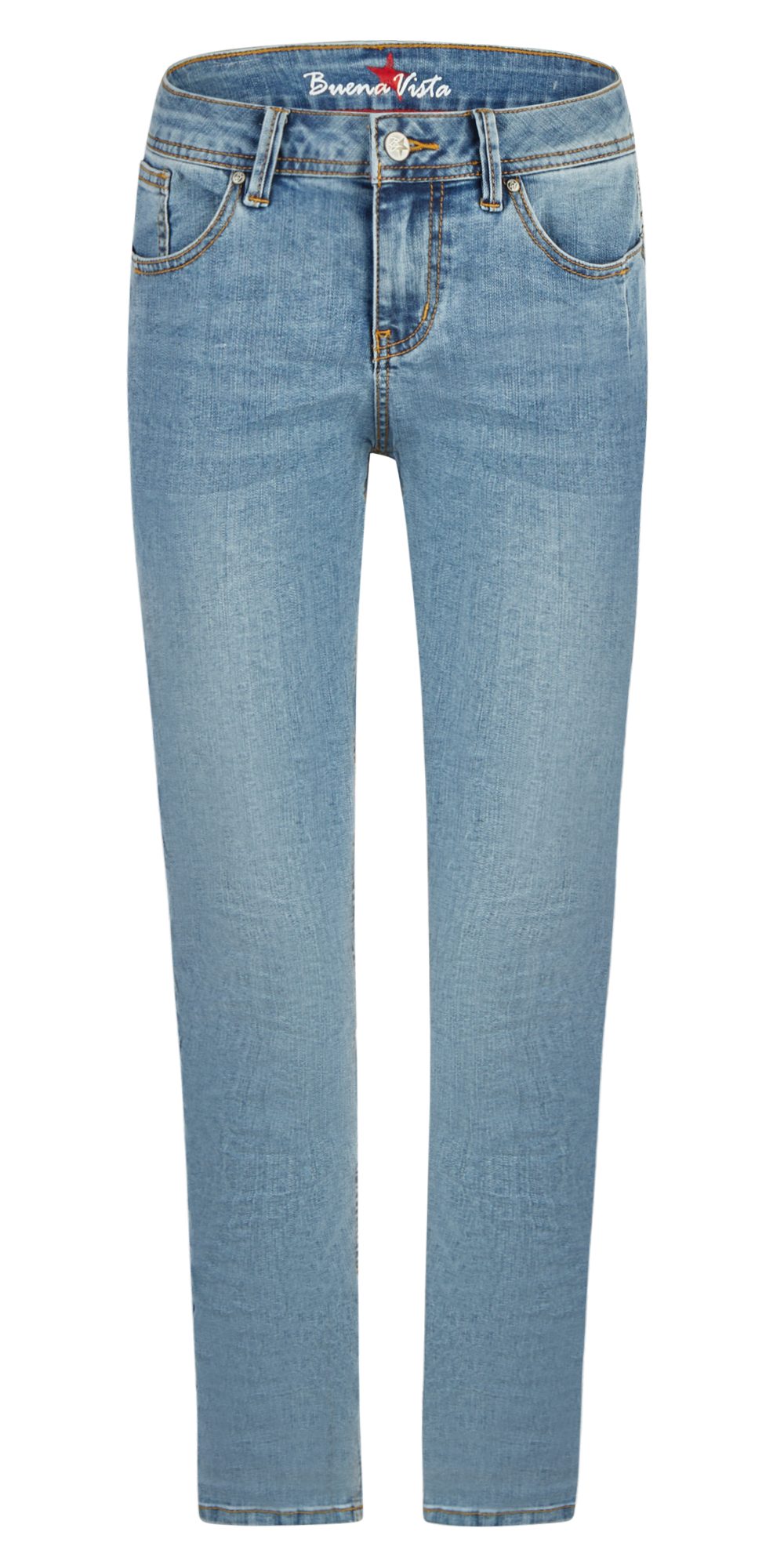 Buena Vista Stretch-Jeans BUENA VISTA MALIBU-ZIP HIGH 7/8 bright denim 2601 günstig online kaufen