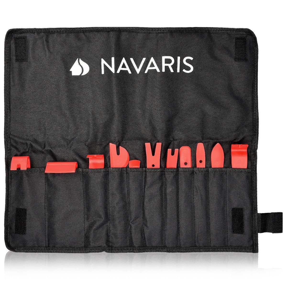 Navaris Demontagewerkzeug 11x Universal Zierleistenkeile - Auto Innenverkleidung Set