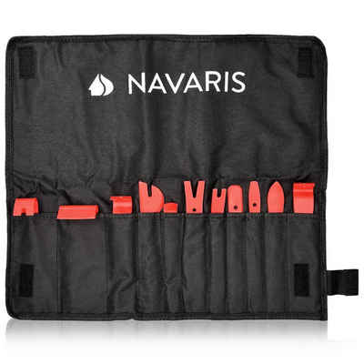 Navaris Demontagewerkzeug 11x Universal Zierleistenkeile - Auto Innenverkleidung Set, B: 19,00 cm, L: 32,50 cm, (1-tlg)