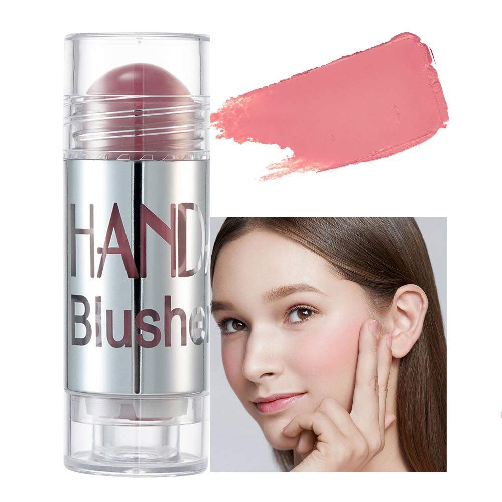 Highlighter Rouge Stimmungsaufhellendes Glanz- Stick Rouge Cream rosarot Make-up Rouge Haiaveng Blush Wangen und Trimmen Feuchtigkeitsspendende, Pen, &