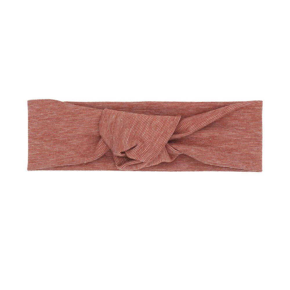 Stirnband GOTS MINI GIRL-Haarband Knoten, Microringel, Jersey