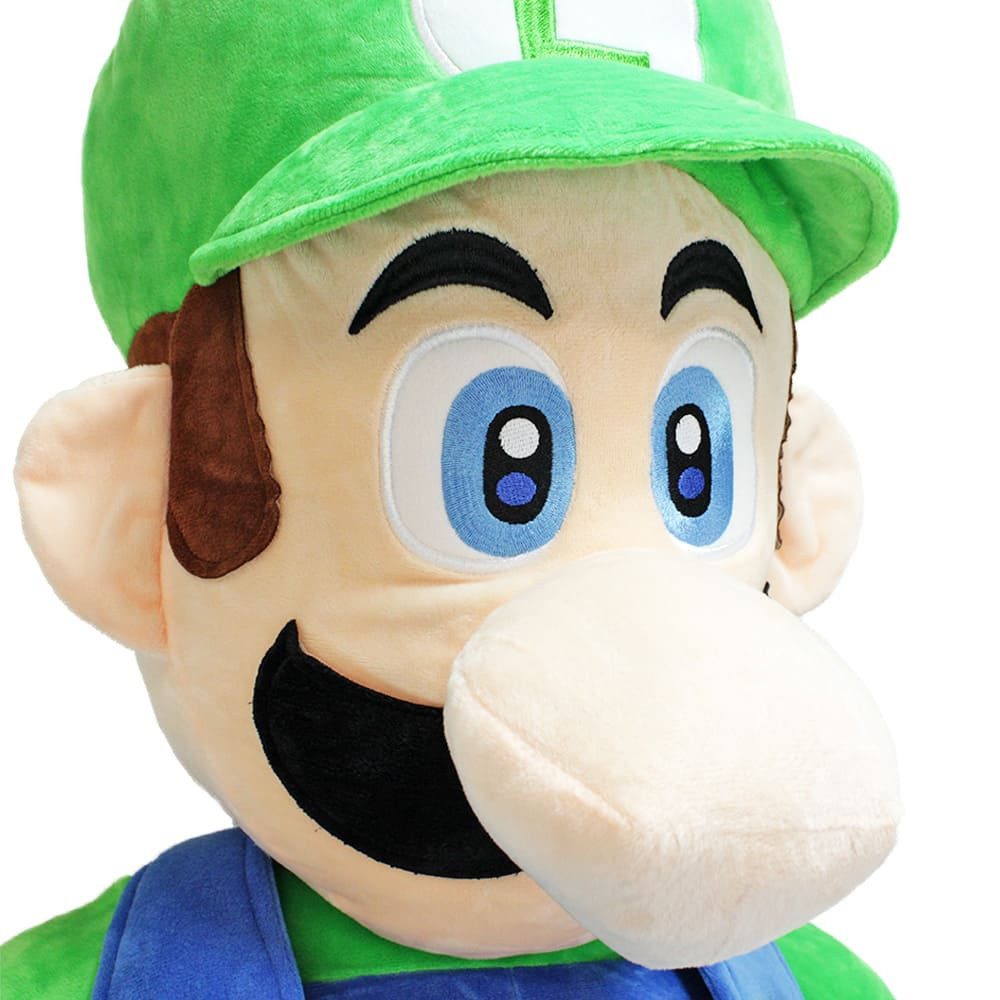 Whitehouse Leisure International Ltd Kuscheltier Super Mario Kuscheltier oder XXL Luigi Plüsch, ca. 90 cm groß