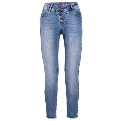 Buena Vista 7/8-Jeans Malibu 7/8 Stretch Denim holiday blue