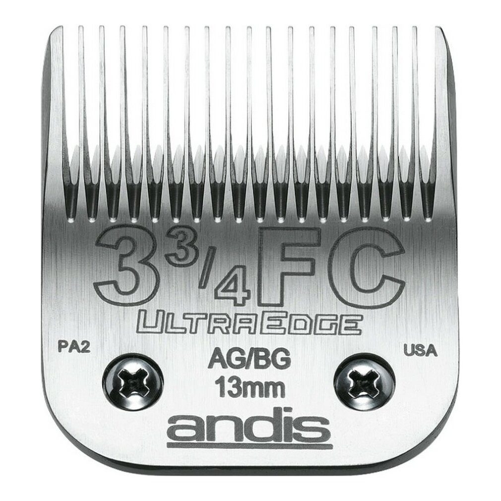 ANDIS Rasierklingen Klingen für Rasierer 3 3/4FC Stahl Kohlenstoffstahl (13 mm)